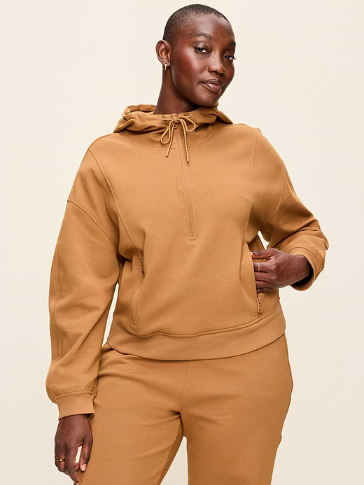 Old Navy Dynamic Fleece Half-Zip Hoodie Sweatshirt — photo 7