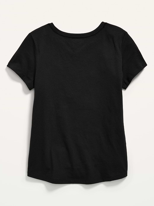 Old Navy Softest Heart-Pocket T-Shirt for Girls — photo 7