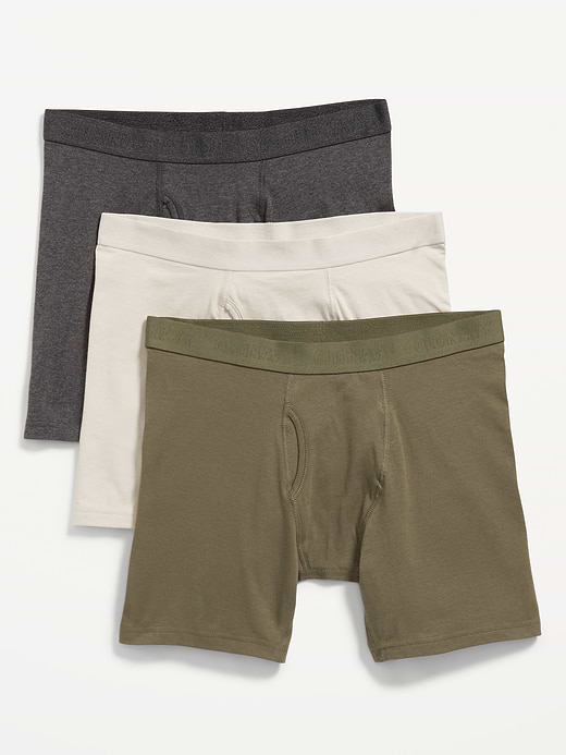 Old Navy 3-Pack Soft-Washed Boxer Briefs -- 6.25-inch inseam — photo 1