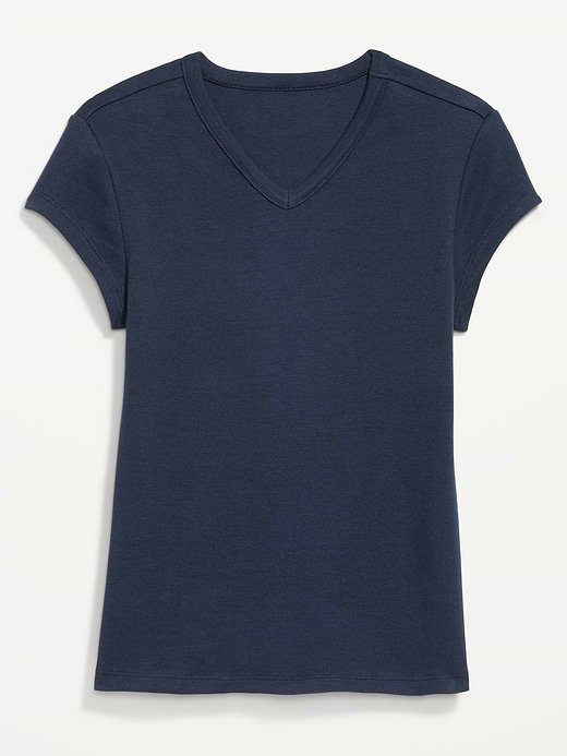 Old Navy Snug High V-Neck T-Shirt — photo 6