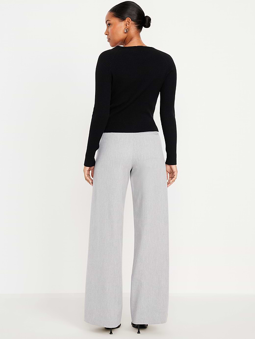Old Navy High-Waisted Pull-On Pixie Wide Leg Pants — photo 4