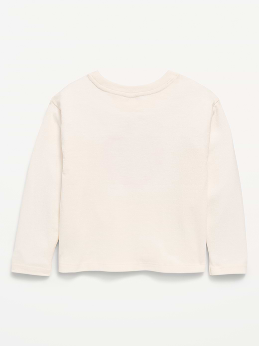 Old Navy Long-Sleeve Graphic T-Shirt for Toddler Girls — photo 4