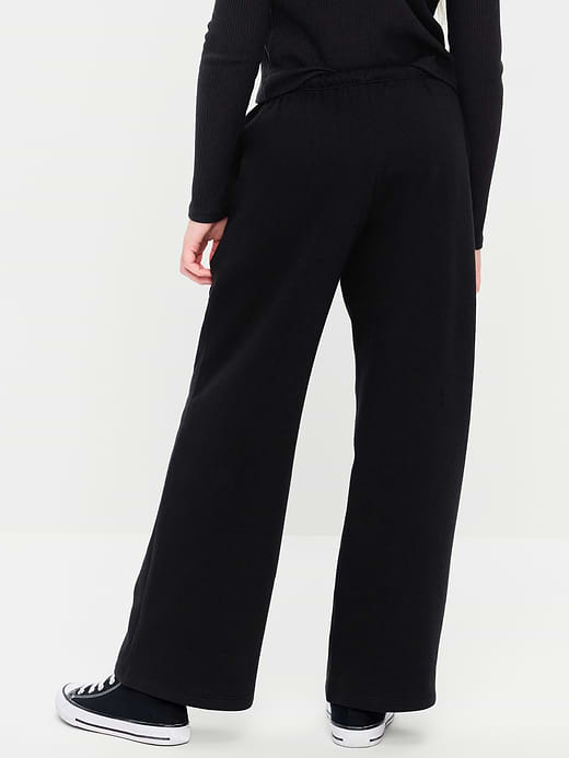 Old Navy High-Waisted Graphic Wide-Leg Sweatpants for Girls — photo 3