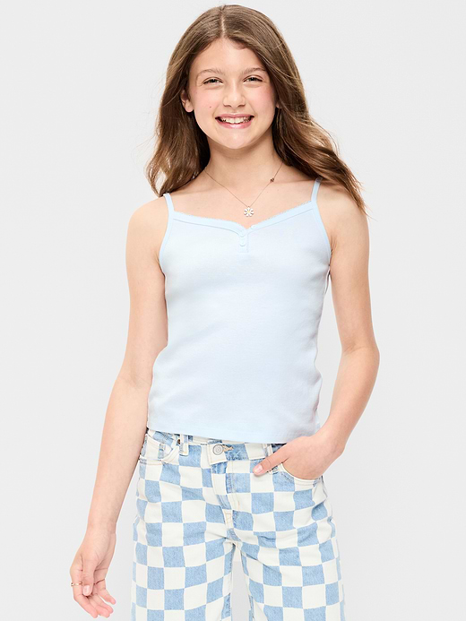 Old Navy Fitted Printed Tank Top for Girls — photo 1