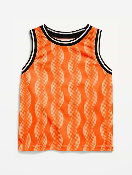 Old Navy Mesh Graphic Basketball Tank Top for Toddler Boys — photo 1