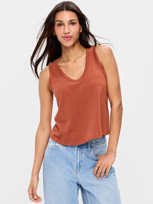 Old Navy Relaxed Scoop-Neck Tank Top — photo 1