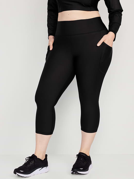 Old Navy High-Waisted PowerSoft Crop Pocket Leggings — photo 7