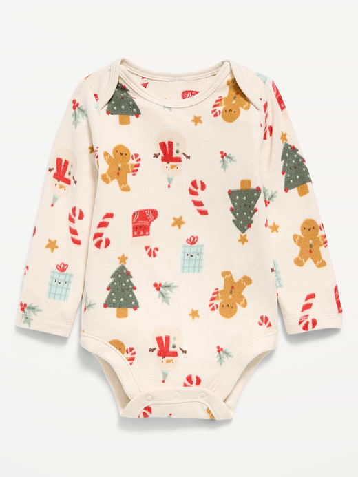 Old Navy Long-Sleeve Graphic Bodysuit for Baby — photo 1