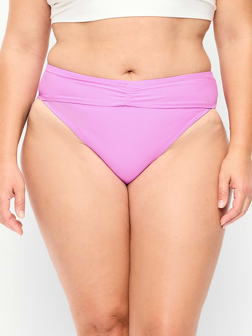 Old Navy High-Waisted Cinched Bikini Swim Bottoms — photo 8