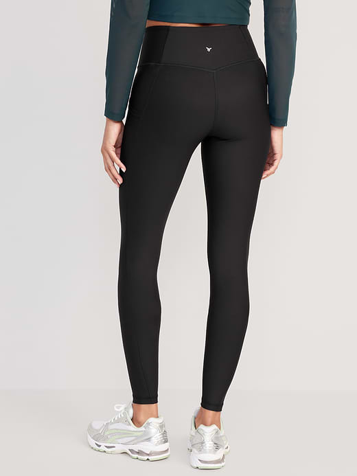 Old Navy High-Waisted PowerSoft Full-Length Pocket Leggings — photo 3