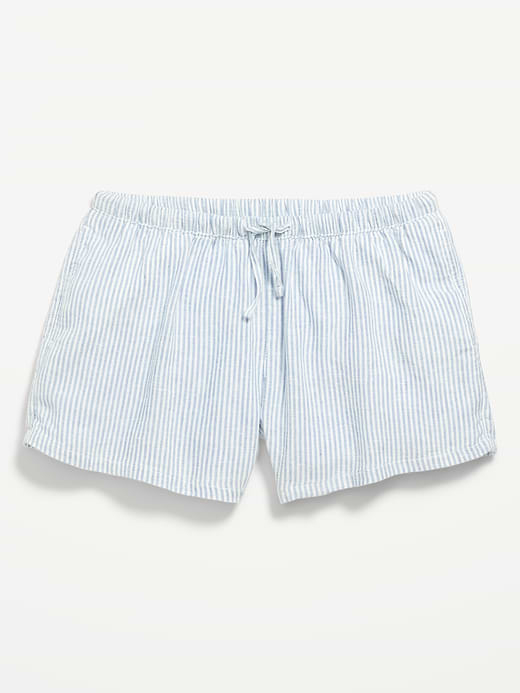 Old Navy Printed Linen-Blend Shorts for Girls — photo 5