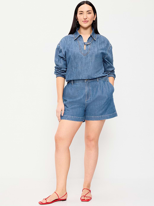 Old Navy High-Waisted OGC Chino Shorts -- 4-inch inseam — photo 6