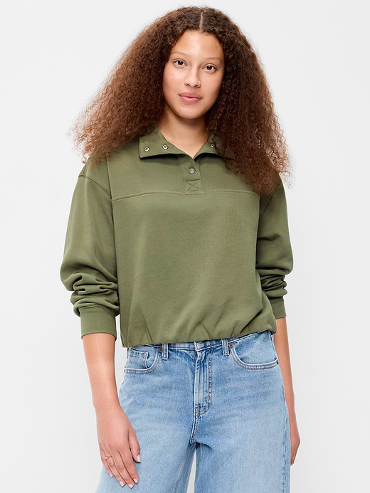 Old Navy SoComfy Funnel-Neck Sweatshirt — photo 1