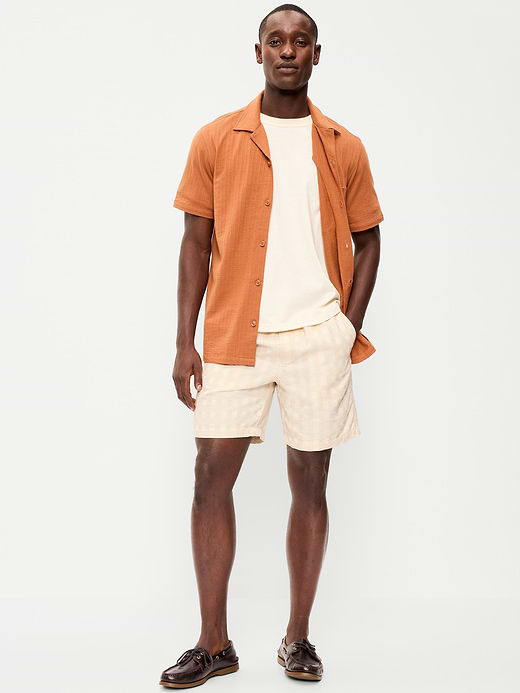 Old Navy Twill Jogger Shorts -- 7-inch inseam