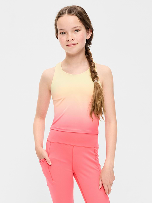 Old Navy PowerSoft Longline Sports Bra for Girls — photo 1