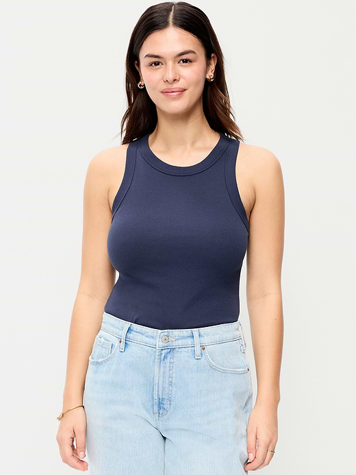 Old Navy Crop Ribbed Tank Top — photo 6