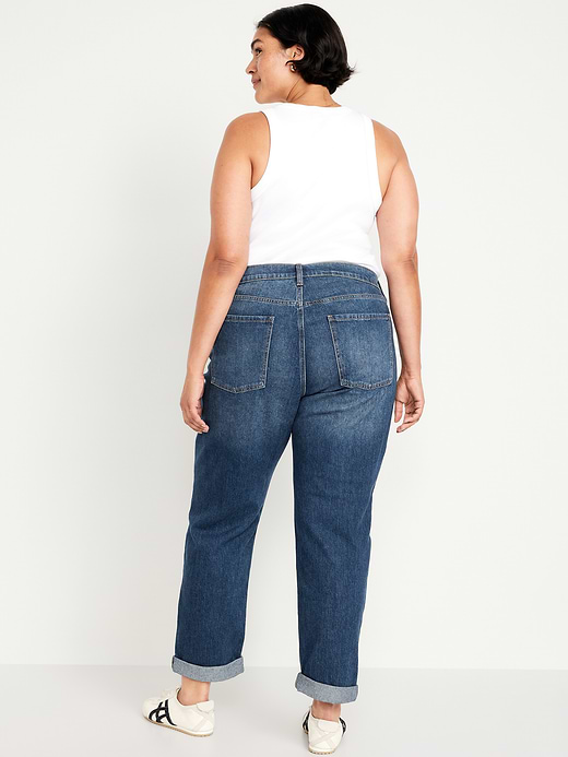 Old Navy Mid-Rise Wow Boyfriend Straight Jeans — photo 9