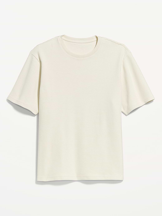 Old Navy Loose Short-Sleeve Textured Waffle T-Shirt — photo 4