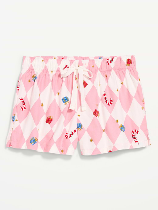 Old Navy Flannel Boxer Pajama Shorts for Women — photo 3