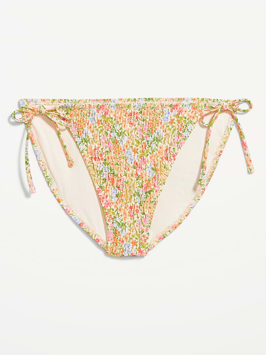 Old Navy Mid-Rise Textured String Bikini Swim Bottoms — photo 4