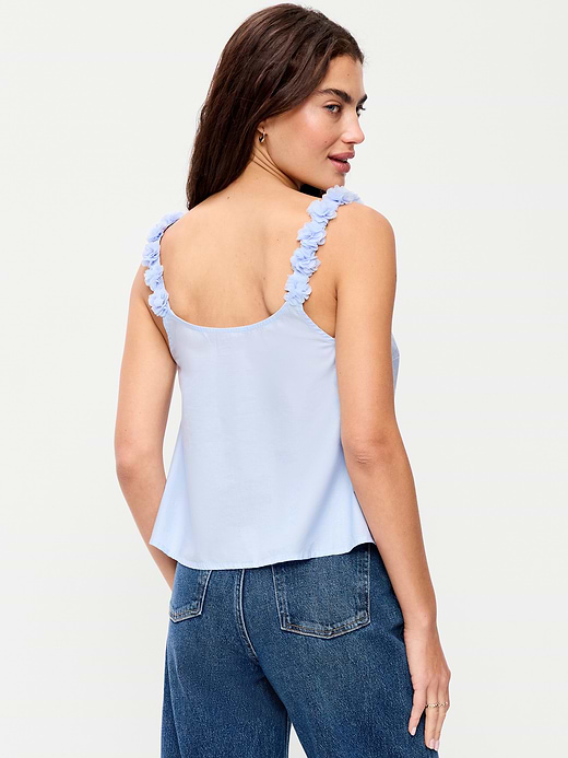 Old Navy Rosette-Strap Tank Top — photo 3