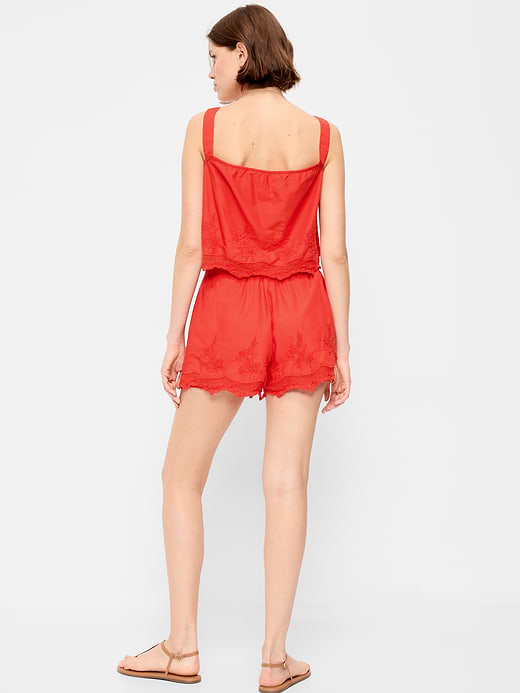 Old Navy High-Waisted Lace-Trim Shorts — photo 4