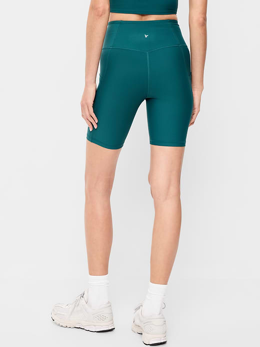 Old Navy High-Waisted PowerSoft Biker Shorts -- 8-inch inseam — photo 3