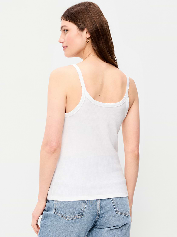 Old Navy Pointelle Cami Tank Top — photo 3