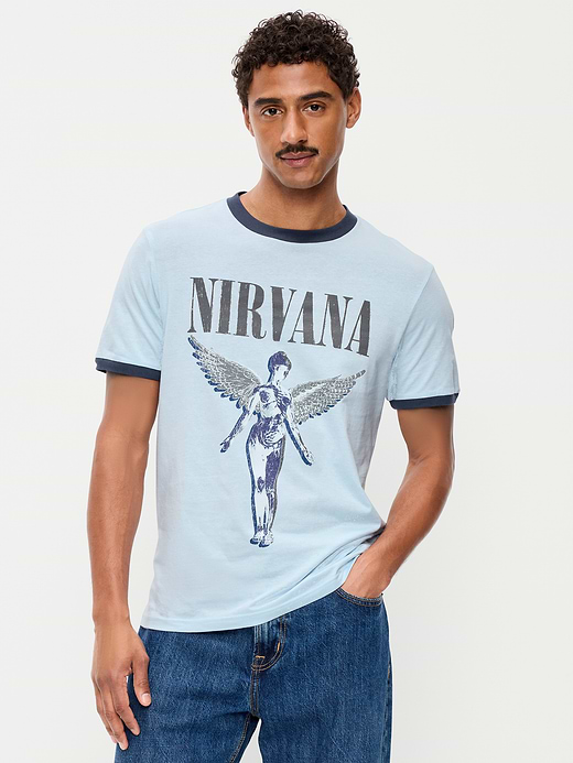 Old Navy Nirvana™ Ringer T-Shirt — photo 1