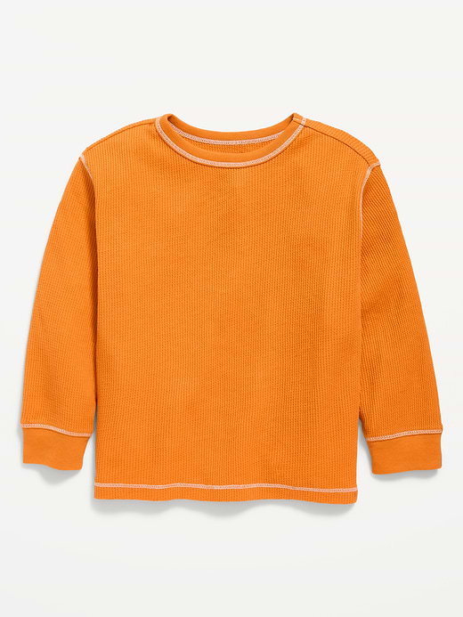 Old Navy Long-Sleeve Waffle Knit T-Shirt for Toddler Boys — photo 1