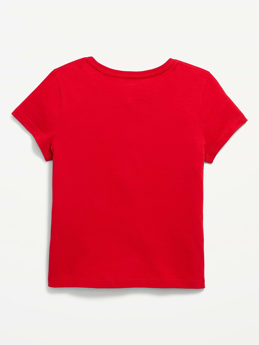 Old Navy Short-Sleeve Canada Logo-Graphic T-Shirt for Girls — photo 3