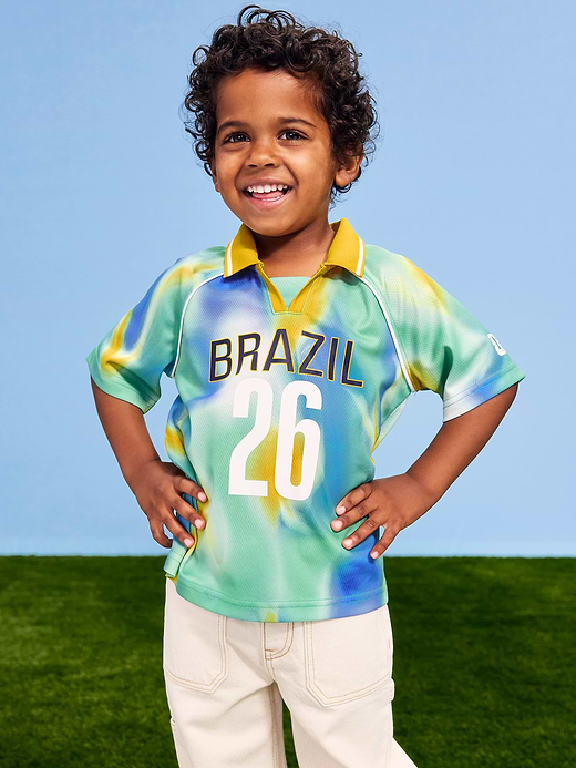Old Navy FIFA World Cup 26™ Argentina Unisex Lifestyle Collared Jersey T-Shirt for Toddler — photo 1