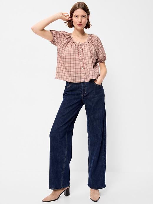 Old Navy Airy Button-Down Top — photo 4