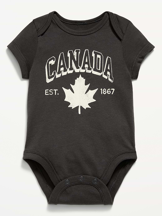 Old Navy Short-Sleeve Unisex Graphic Bodysuit for Baby
