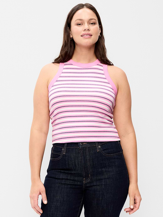 Old Navy Crop Ribbed Tank Top — photo 5