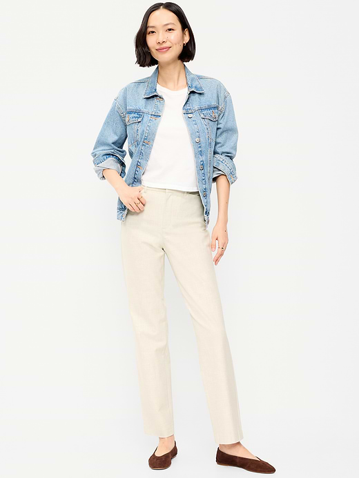 Old Navy High-Waisted Pixie Straight Pants — photo 1