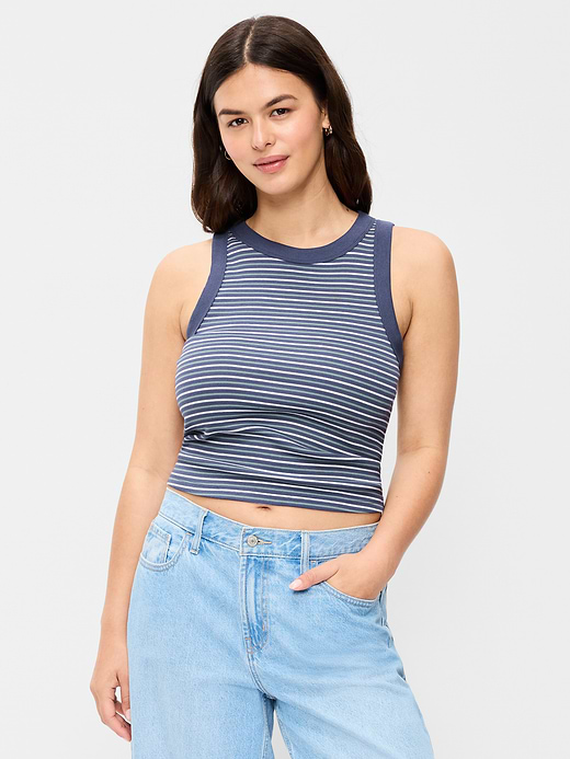 Old Navy Crop Ribbed Tank Top — photo 6