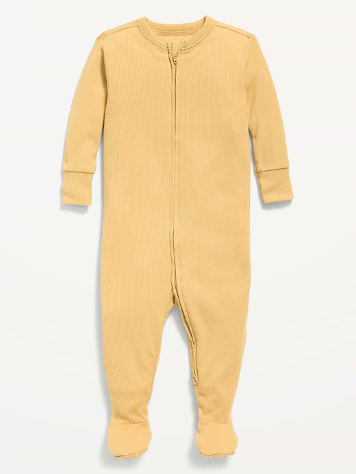 Old Navy Snug-Fit 2-Way-Zip Sleep & Play Footed One-Piece for Baby — photo 1