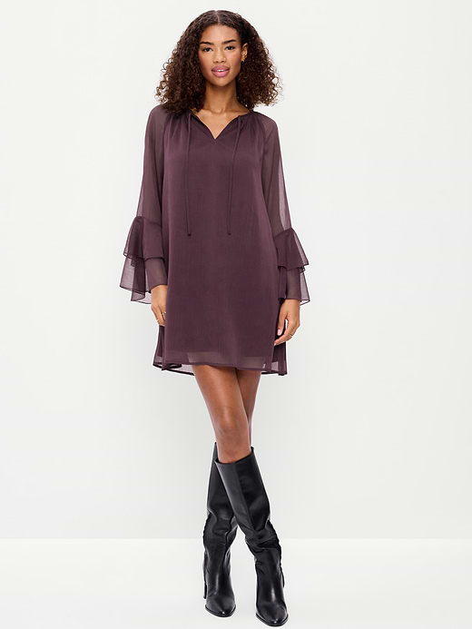 Old Navy Bell-Sleeve Boho Mini Dress — photo 10