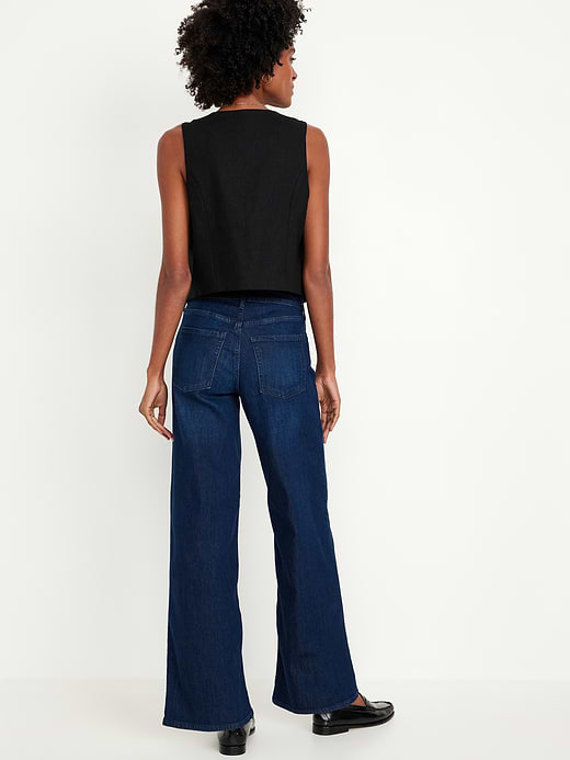 Old Navy High-Waisted Wow Wide-Leg Jeans — photo 4