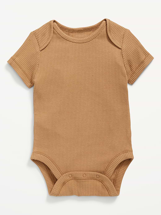 Old Navy Unisex Short-Sleeve Rib-Knit Bodysuit for Baby — photo 1