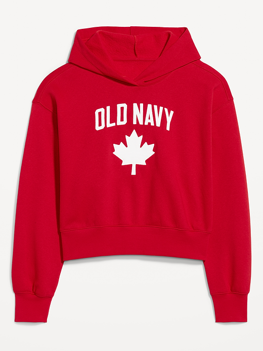Old Navy Oversized Canada Logo-Graphic Hoodie — photo 5