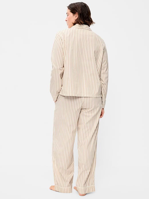 Old Navy Tie-Front Poplin Pajama Pant Set — photo 6