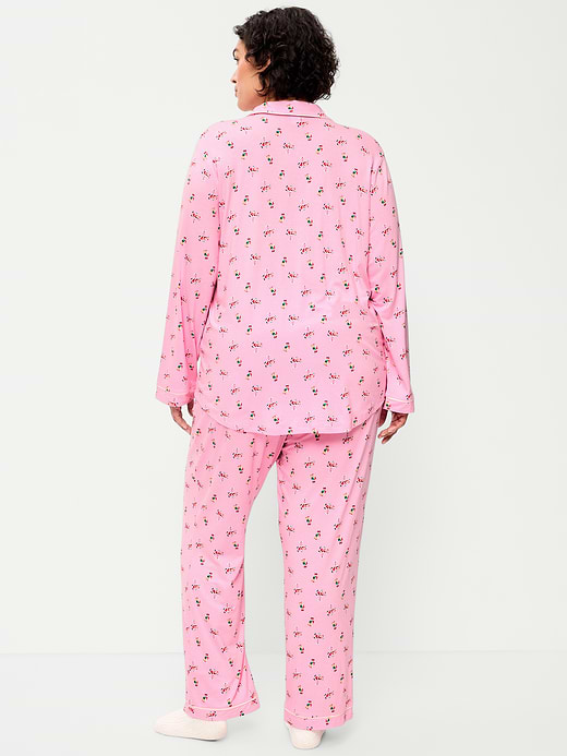 Old Navy Sunday Sleep Knit Jersey Pant Set — photo 9