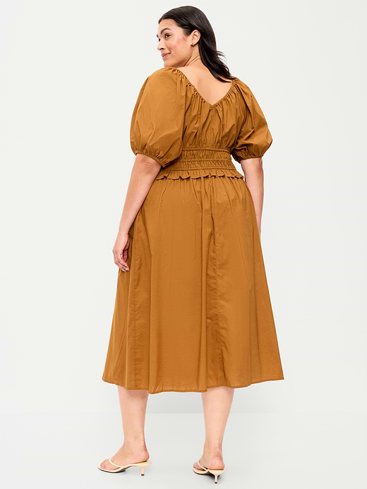 Old Navy Fit & Flare Prairie Midi Dress — photo 10
