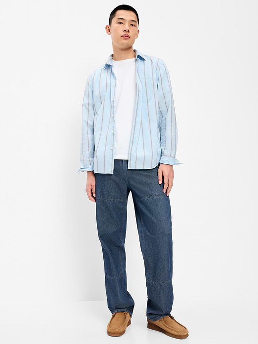Old Navy Classic Fit Everyday Oxford Shirt — photo 4
