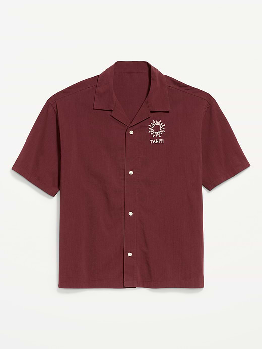 Old Navy Short-Sleeve Heavyweight Graphic Shirt — photo 5