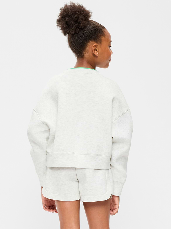 Old Navy Bounce Fleece V-Neck Sweatshirt for Girls — photo 3