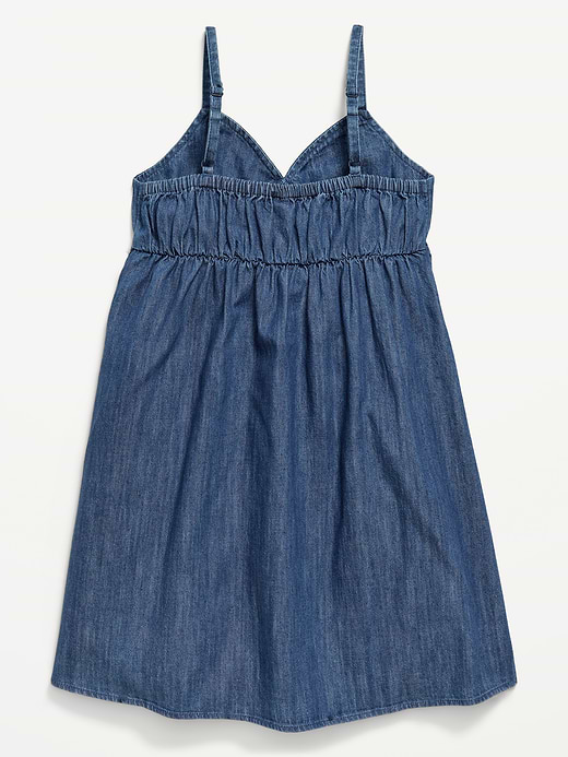Old Navy Sleeveless Swing Jean Dress for Girls — photo 3