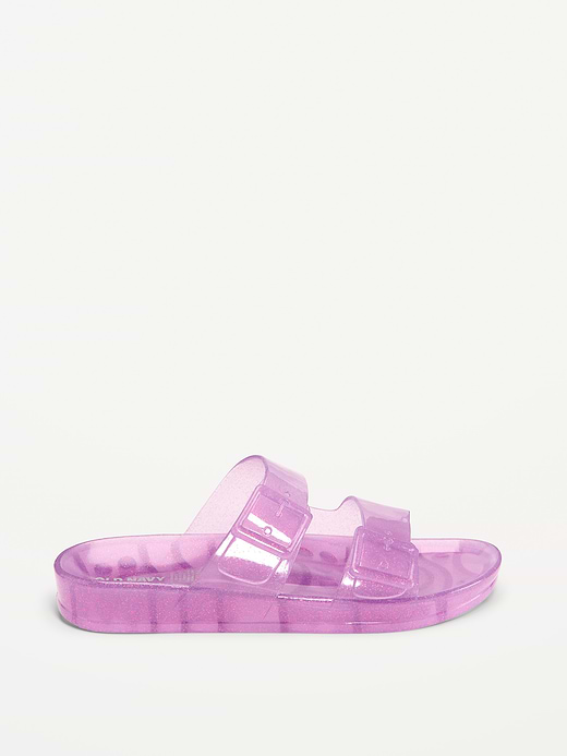 Old Navy Jelly Buckled Slide Sandals for Girls — photo 4